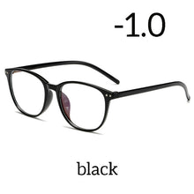 Load image into Gallery viewer, Seemfly Ultralight Anti-blue Light Myopia Glasses Women&Men Round Frame Nearsighted Prescription Glasses Diopter -1.0to-6.0