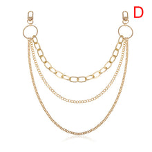 Load image into Gallery viewer, Punk Hip-hop Trendy Single/Three Layer Belt Key Chain Waist Pants Chain Jeans Long Metal Clothing Accessories Jewelry Fashion

